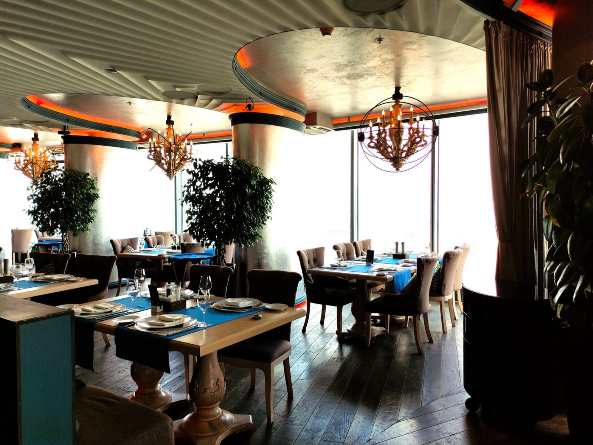 Зал ресторана «Panorama A.S.P».Автор фото: Любовь Федорова