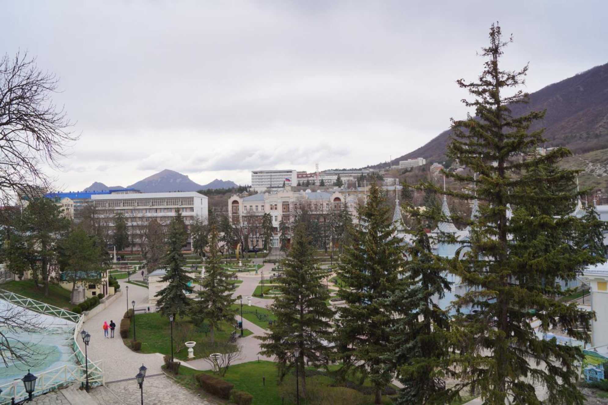 Смотровая площадка. Вид на Пятигорск. Автор фото: Марина Тихомирова