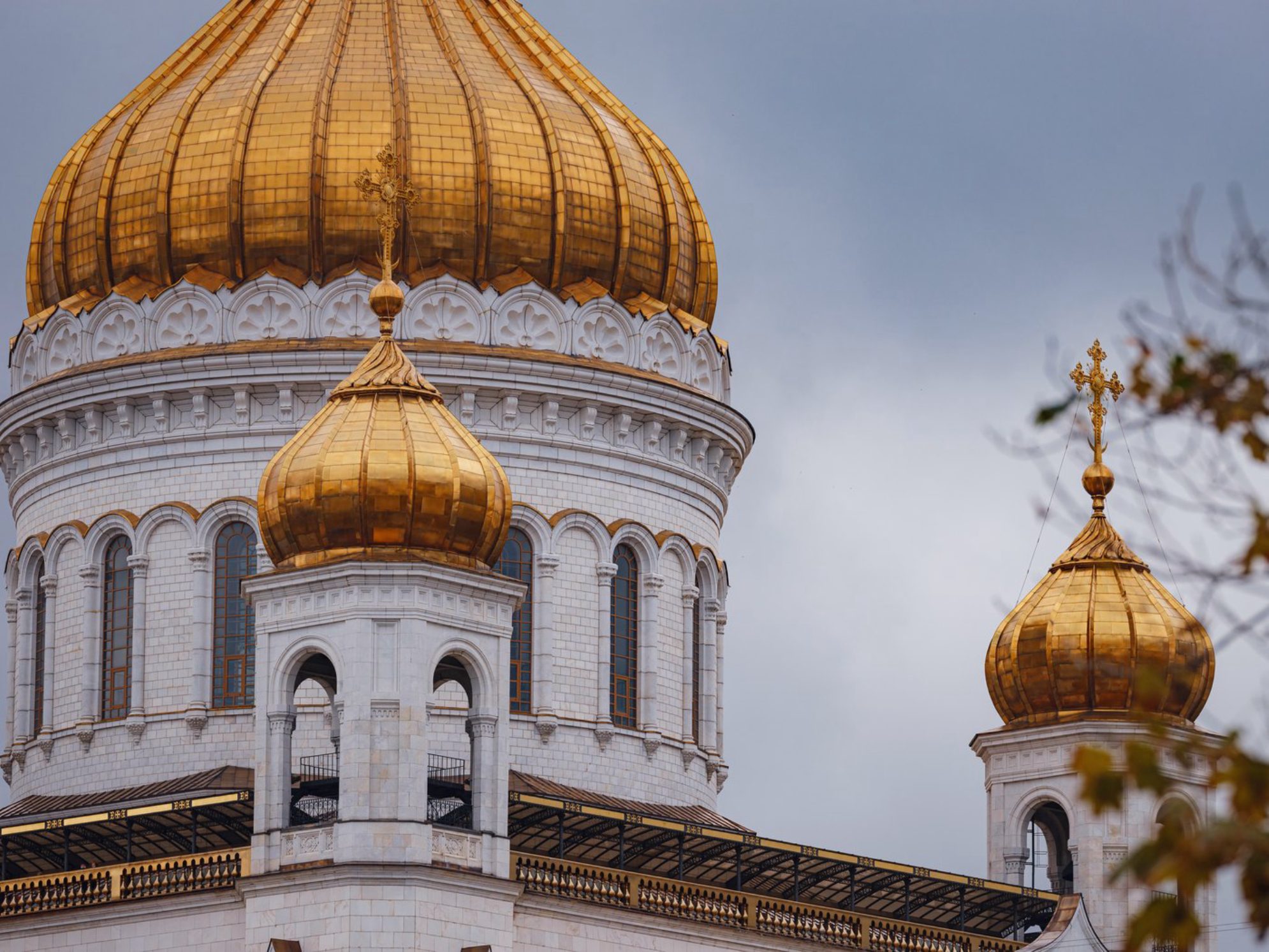 Купол Храма Христа Спасителя. Источник: Envato Elements