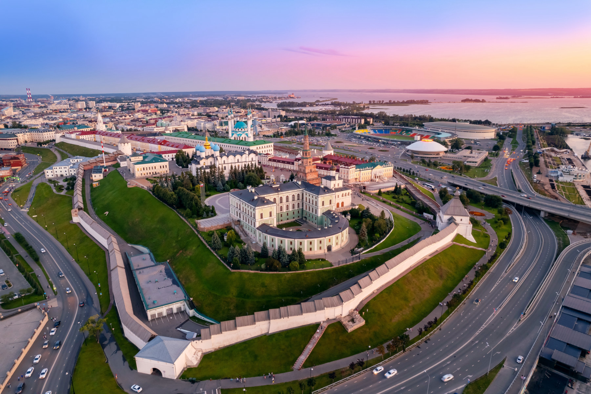 Вид на Казань с высоты. Источник: Shutterstock