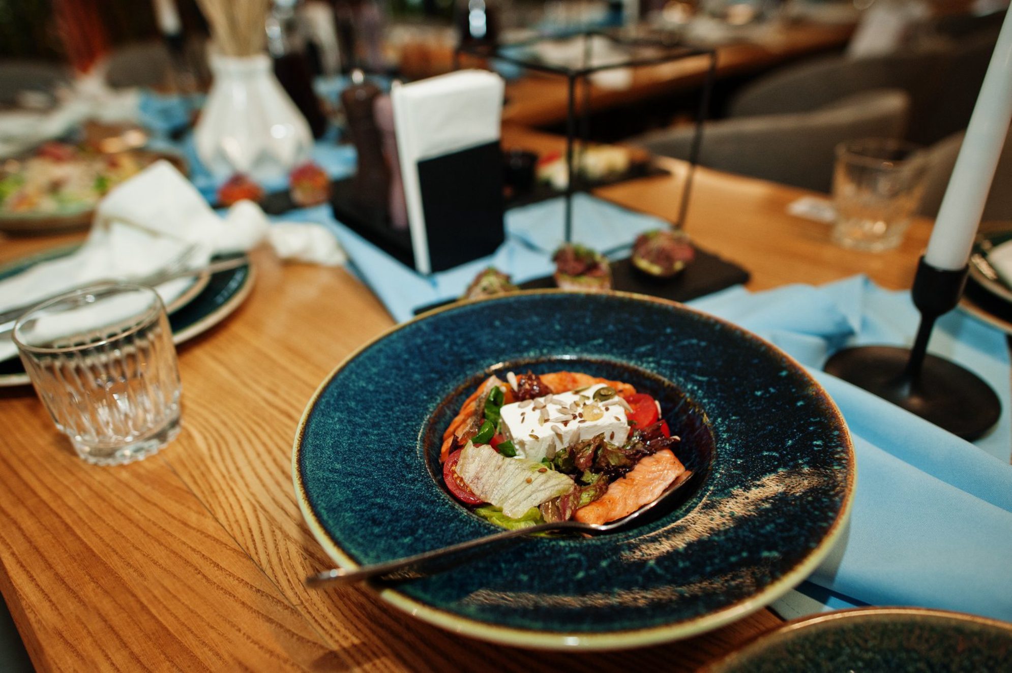 Блюдо в ресторане.