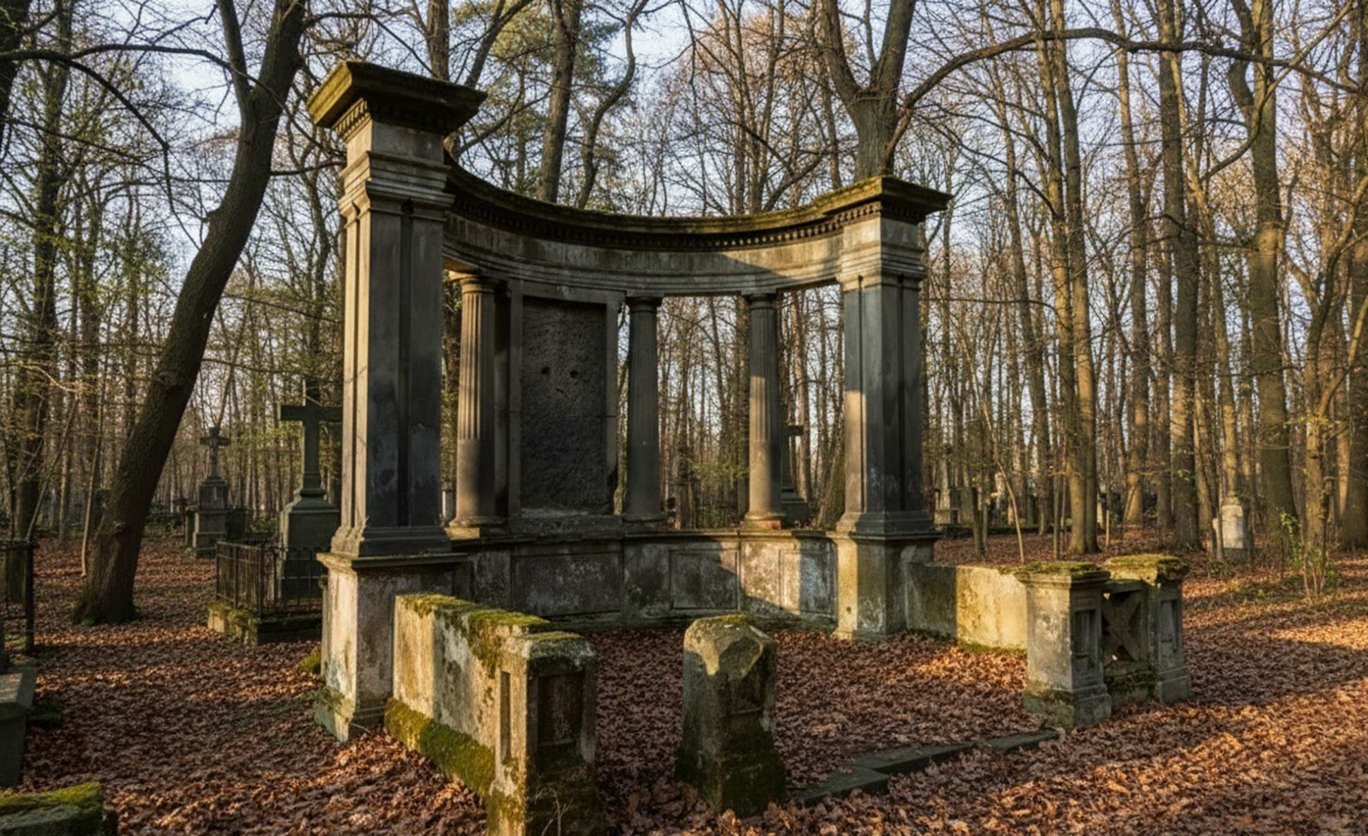 На территории находится масса локаций с уникальной архитектурой