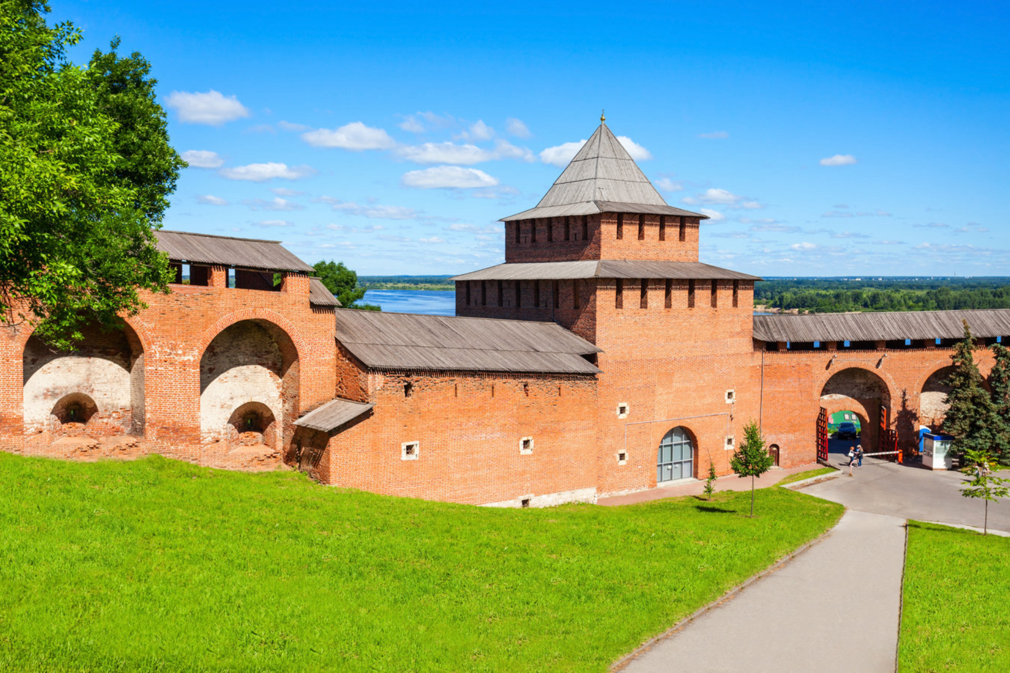 Нижегородский кремль - неприступная крепость XVI века Shutterstock
