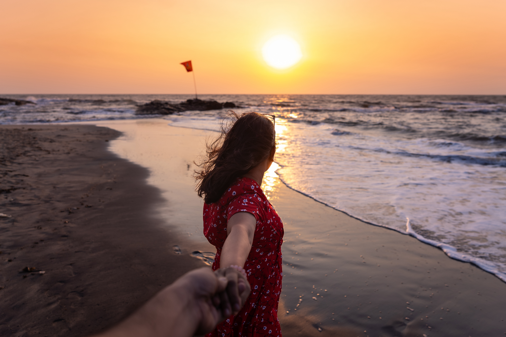 Закат на Гоа, Индия, Shutterstock