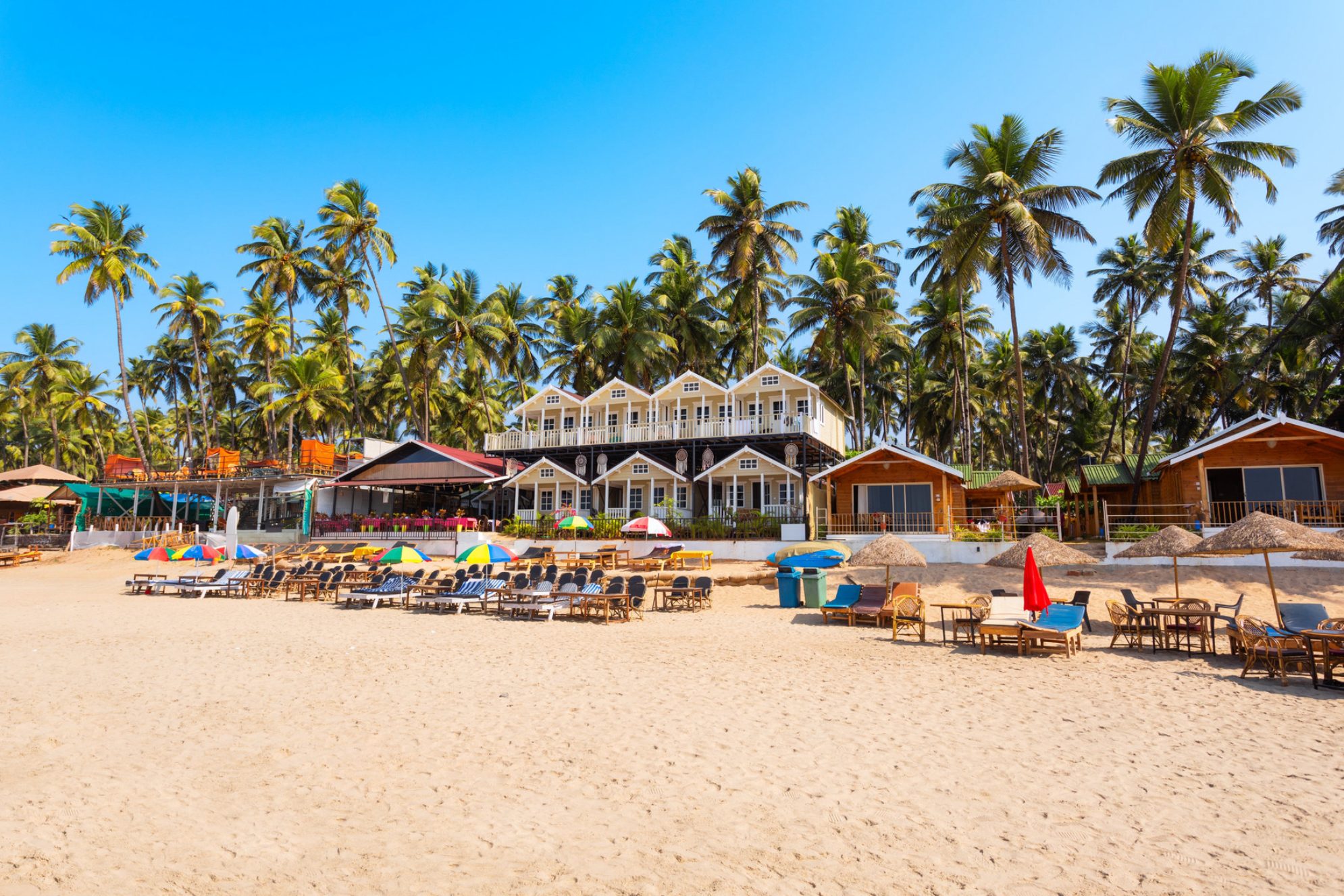 Пляж Палолем в городе Канакона на юге Гоа, Индия. Источник: Shutterstock