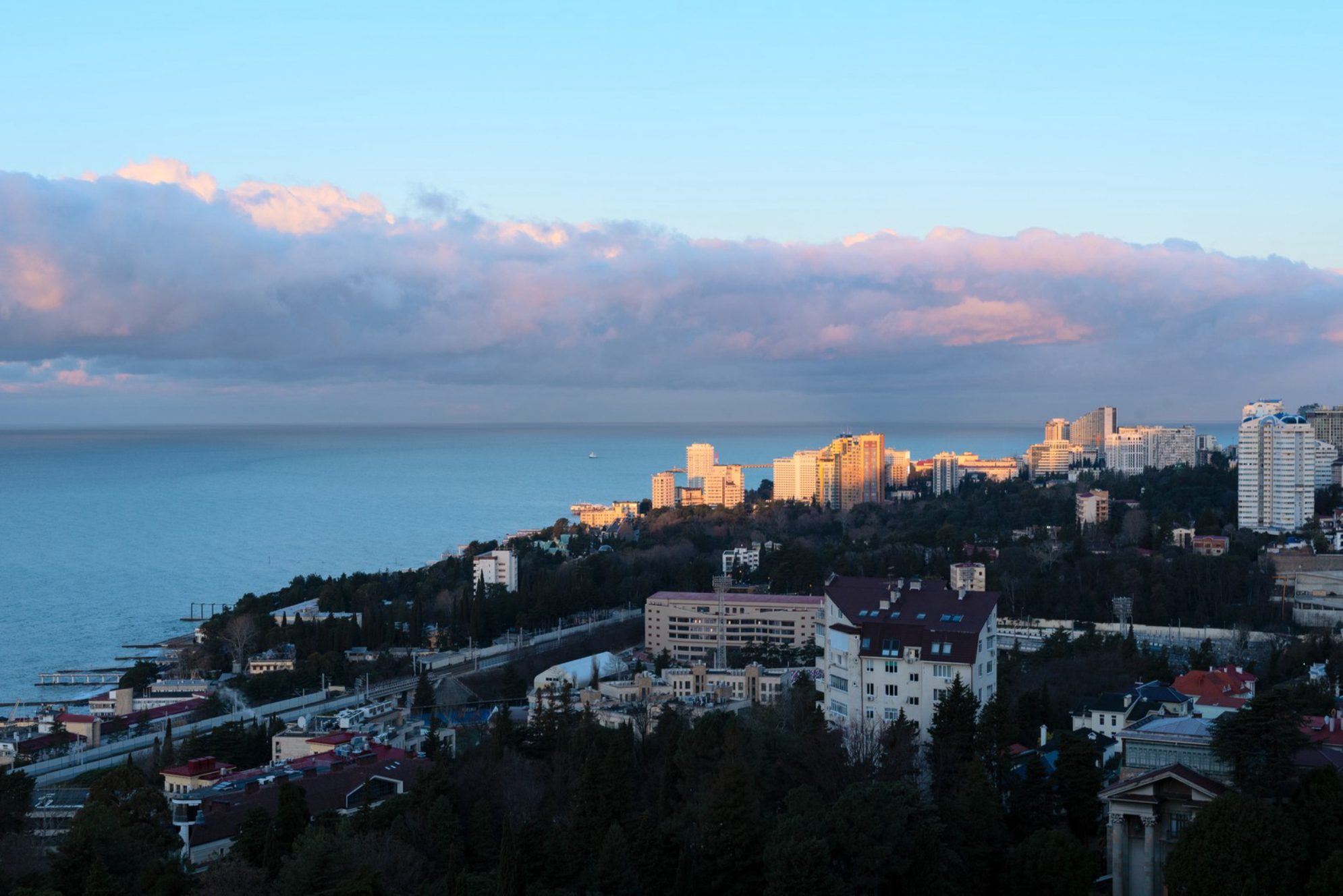 Вид на Сочи.