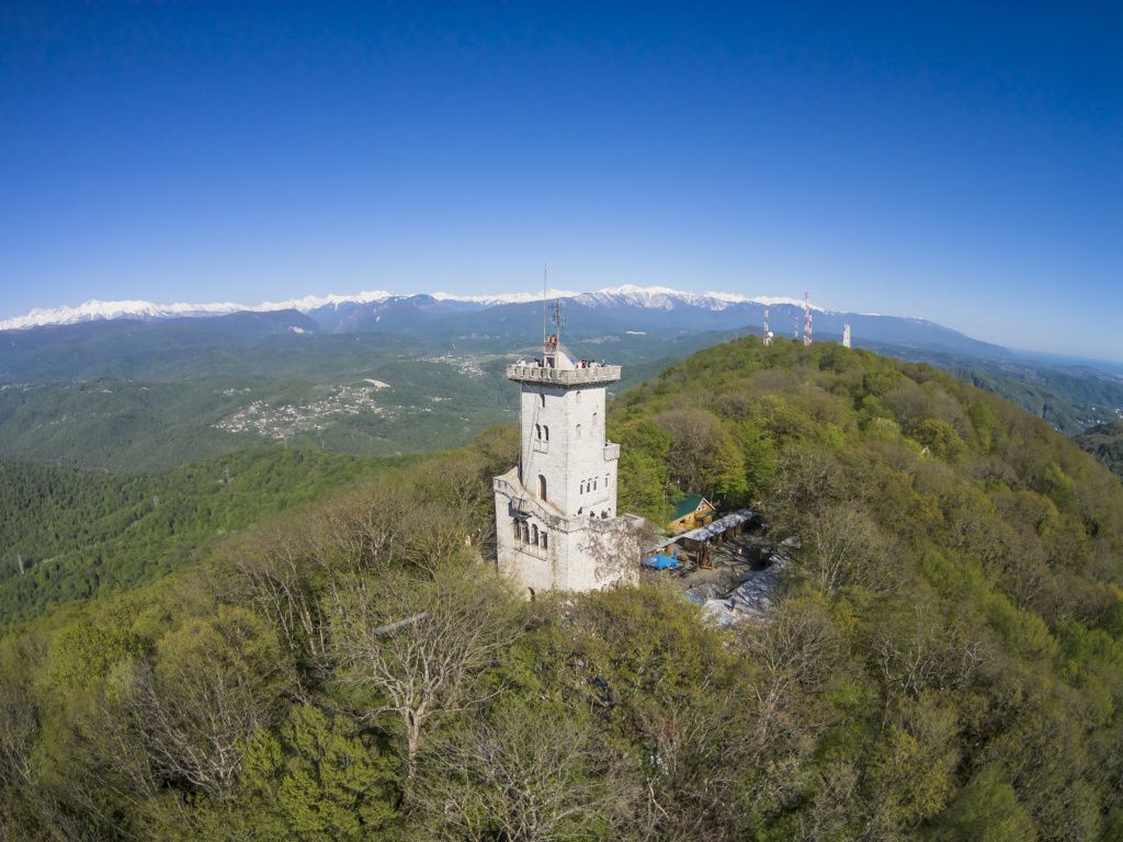 Смотровая башня на горе Ахун: история и виды